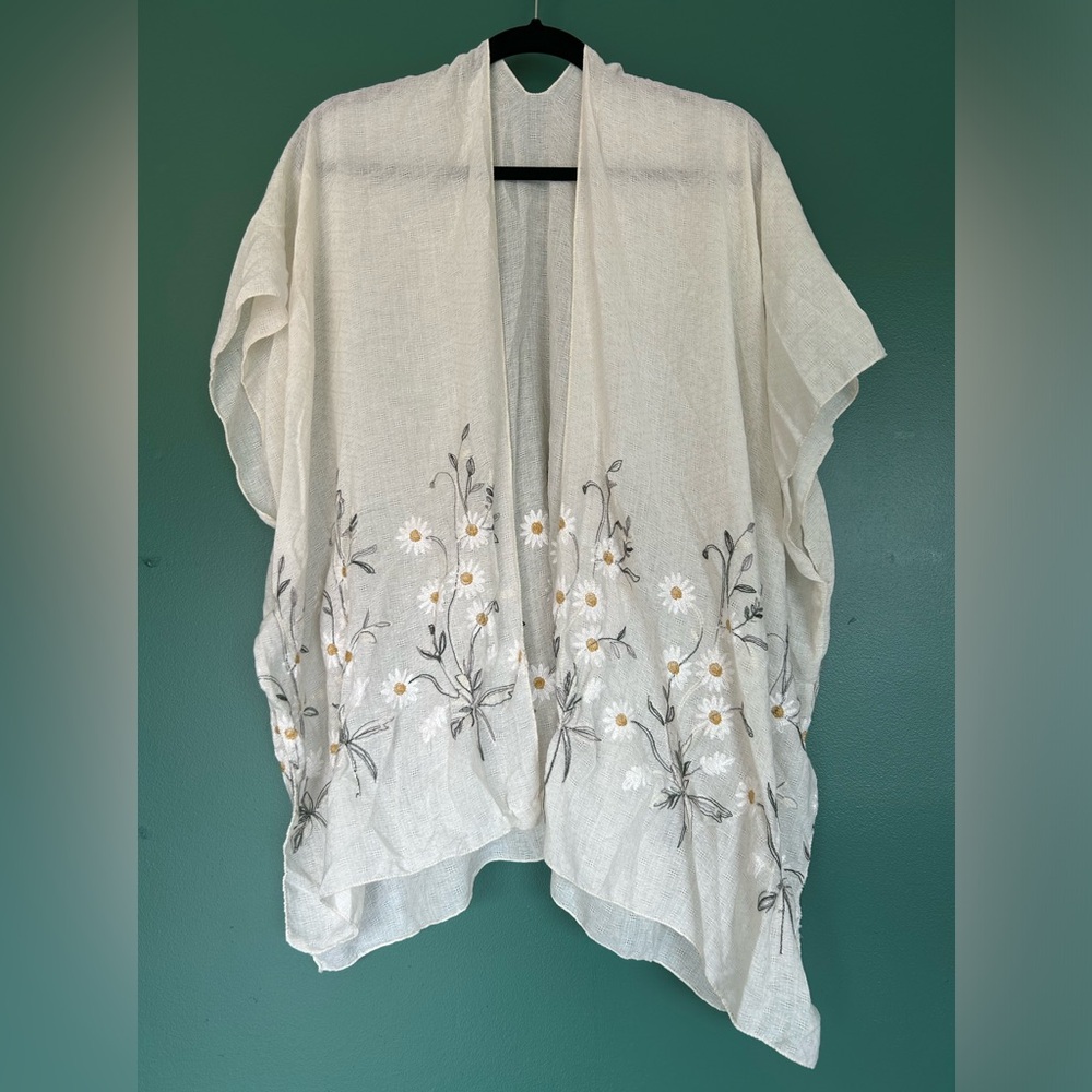 -sheer daisy shawl.